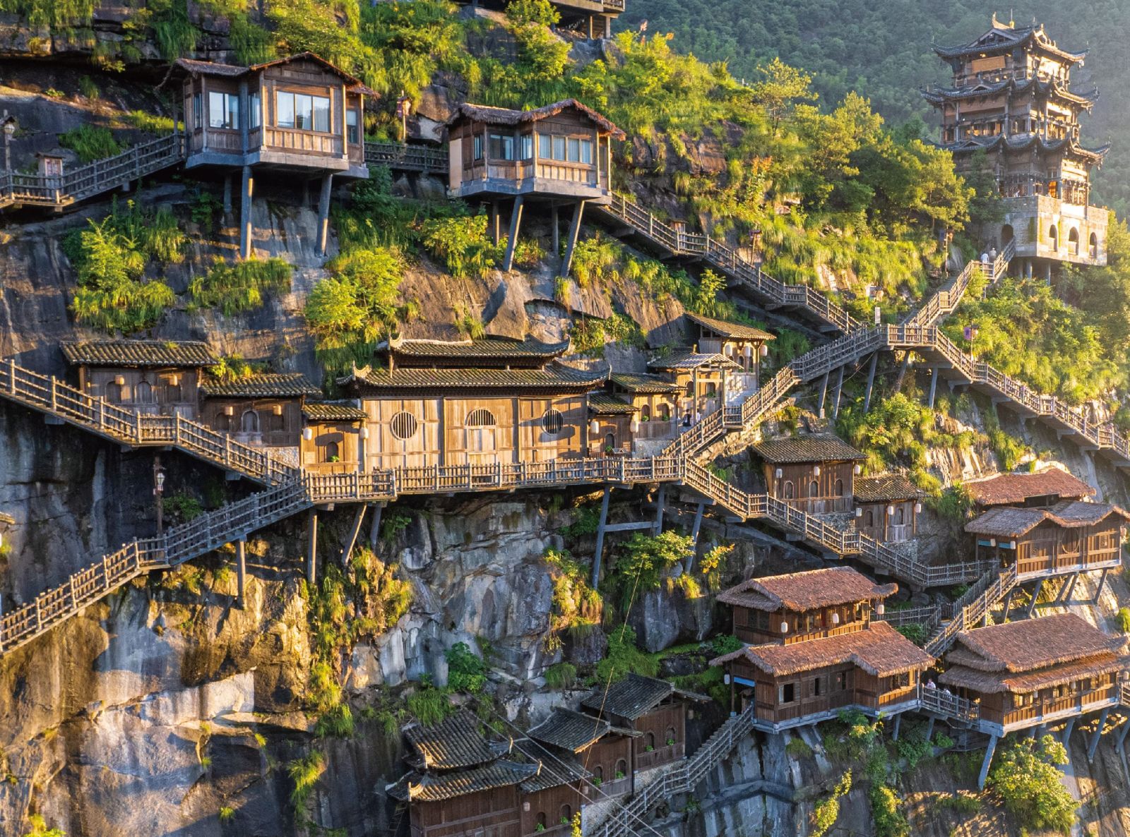 Cảnh quan ở vọng tiên cốc