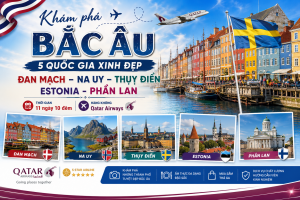 HÀ NỘI - ĐAN MẠCH - NA UY - THUỴ ĐIỂN - ESTONIA - PHẦN LAN