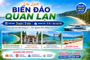 DU LỊCH ĐẢO QUAN LẠN 3 NGÀY 2 ĐÊM
