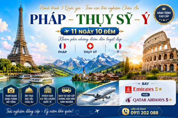 VIỆT NAM -  PHÁP - THỤY SỸ - Ý - VATICAN
