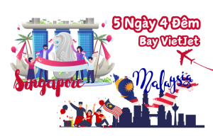 HÀ NỘI - SINGAPORE - HÀ NỘI - BAY VIET JET