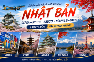 TOKYO - NÚI PHÚ SỸ - NAGOYA - KYOTO - OSAKA