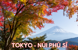 DU LỊCH NHẬT BẢN - NÚI PHÚ SĨ - TOKYO
