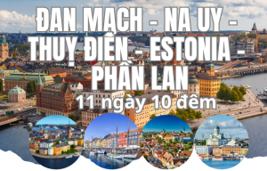 HÀ NỘI - ĐAN MẠCH - NA UY - THUỴ ĐIỂN - ESTONIA - PHẦN LAN