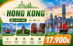 HỒNG KONG - SHOPPING - 4 Ngày 3 Đêm 