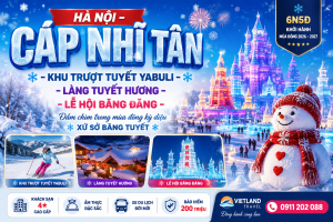 CÁP NHĨ TÂN - YABULI - LÀNG TUYẾT HƯƠNG CỔ TÍCH - CÔNG VIÊN BĂNG ĐĂNG