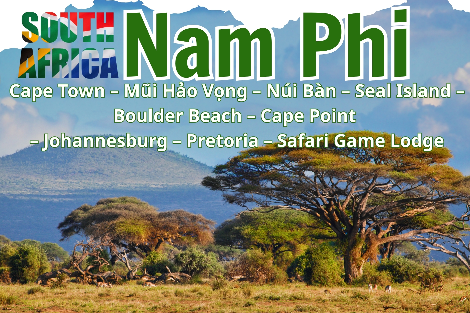 Du lịch Nam Phi