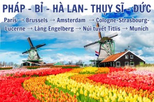 ĐỨC – THỤY SĨ – HÀ LAN – BỈ - PHÁP
