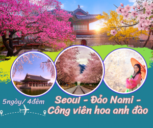 HÀN QUỐC - SEOUL - ĐẢO NAMI - CÔNG VIÊN EVERLAND