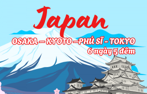 HÀ NỘI - OSAKA - KYOTO - PHÚ SĨ - TOKYO