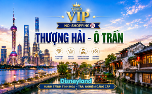 THƯỢNG HẢI - DISNEYLAND - Ô TRẤN - HÀNG CHÂU - ĐẦM THANH SƠN
