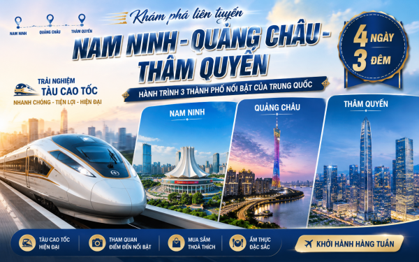 HÀ NỘI - QUẢNG CHÂU - THÂM QUYẾN