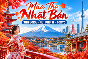 HÀ NỘI -  SHIZUOKA  - NÚI PHÚ SĨ - TOKYO
